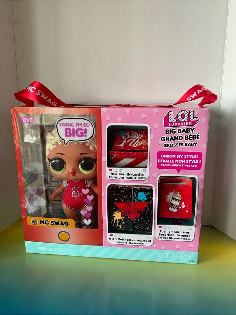L.O.L. Surprise! Big Baby MC Swag Doll